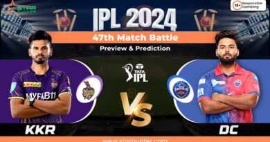 IPL 2024 47th Match Battle - KKR vs DC - Preview And Prediction