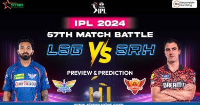 IPL 2024 57th Match Battle LSG vs. SRH - Preview and Prediction