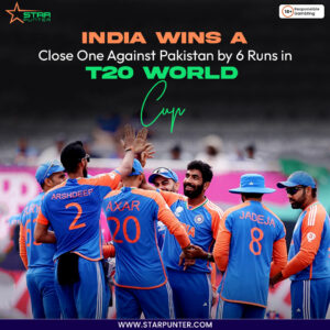 India Wins a Close One