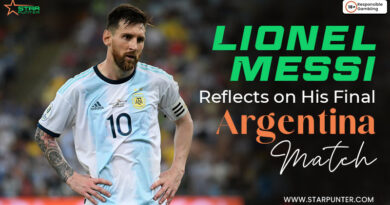 Lionel Messi Reflects on His Final Argentina Match