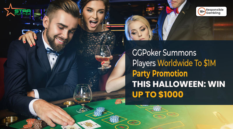 GGPoker Summons Players Worldwide To $1M Party Promotion This Halloween: Win Up To $1000